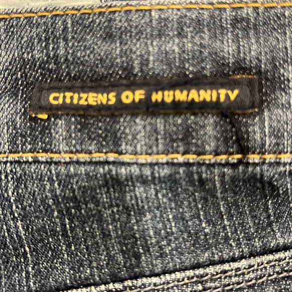 Citizens of Humanity Amber Stretch High Rise Bootcut blue cotton blend jeans - Picture 16 of 16